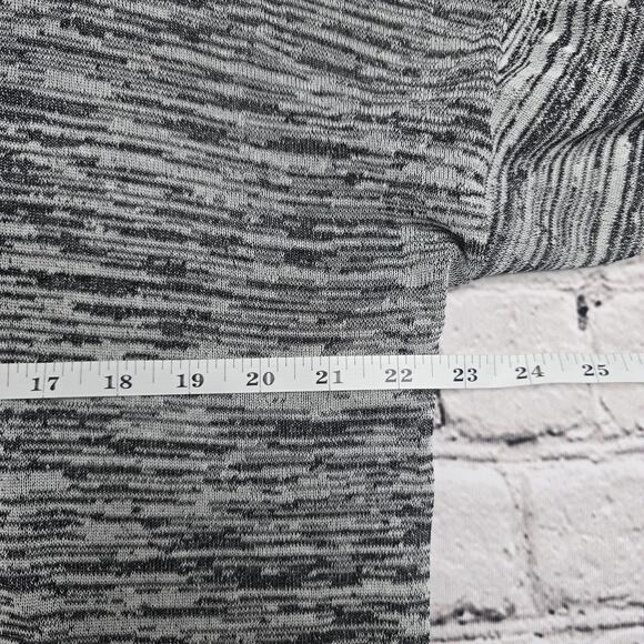 Babaton With Linen Blend Black White V-Neck Tunic Knit Top Size Large - Picture 8 of 10